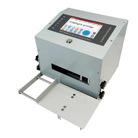 Imprimante à jet d'encre de bureau automatique de haute qualité pour emballage alimentaire pour sac bouchons de bouteilles Cartons étiquette masque code à barres Printing-A5 A3