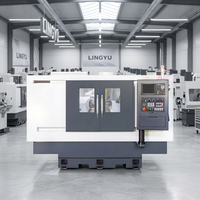 Machine de rectification verticale de précision CNC Lingyu VMC1370, tour 4 axes, haute précision, pour composants de pompe, utilisée pour la découpe de métaux