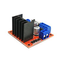 Module de commande de moteur DC L298N, double pont en H, module de commande de moteur 2A
