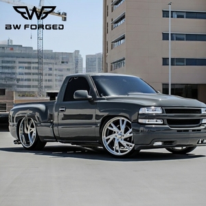 Кованые колеса из 2 частей, колеса из 3 частей, диски 18-24 дюйма, Глубокая тарелка, дизайн 5x112 5x130 5x120 5x114,3, Alloyfor Chevrolet - Product Image 2