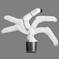 Robot KUKA 6 axes KR6R700-2 avec ponceuse neuve et traqueur linéaire, prix compétitif, bras de robot industriel