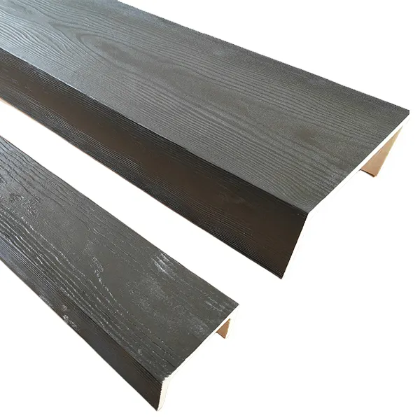 Made In China Polyurethane Pu Ceiling Photo Faux Wood Beams For Modern Building