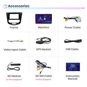 Junsun V1 RU Stock Wireless <span class=keywords><strong>CarPlay</strong></span> สำหรับ Nissan Qashqai <span class=keywords><strong>X</strong></span> <span class=keywords><strong>Trail</strong></span> ปี 2014-2017 ระบบ Android Auto พร้อมระบบนำทาง GPS วิทยุติดรถยนต์ มัลติมีเดีย - Product Image 6