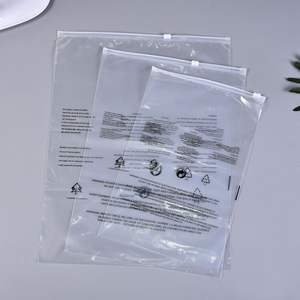 Bolsas Ziplock Cuadradas con Fondo Mate, Transparentes, Reciclables, con Impresión Personalizada y Logotipo Personalizado para Uso Comercial y de Compras - Product Image 1