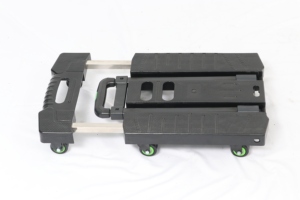 รถเข็นล้อลาก6ล้อสากลพับได้มีแพลตฟอร์มพลาสติกขนาด70กก. โรงงานบูติกออกแบบได้ตามต้องการ - Product Image 5