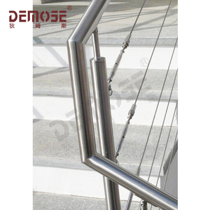 Mới nhất hiện đại Thiết kế thép không gỉ <span class=keywords><strong>Composite</strong></span> lan can dây tay vịn cho biệt thự hiện đại phong cách bê tông lan can tay vịn - Product Image 3