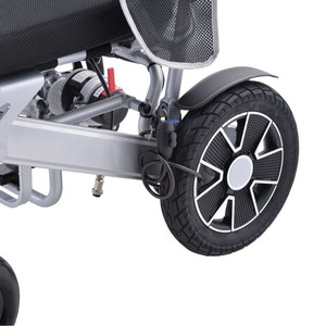 Scooter eléctrico de movilidad con ruedas de 12 pulgadas, plegable, ligero, de cuatro ruedas para personas mayores, con freno de disco y llanta de aleación de aluminio. - Product Image 2