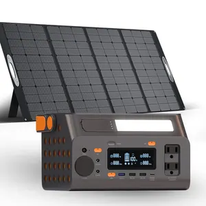 Popower nuevo producto 80000mAh energía Solar carga Camping al aire libre hogar litio 220V portátil 300W carga bancos de energía y estación de energía