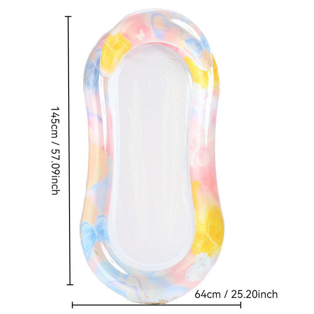 Sillón mariposa rosa con lentejuelas