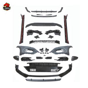 Kit de carrocería de estilo <span class=keywords><strong>R</strong></span> para Volkswagen <span class=keywords><strong>Arteon</strong></span> kit de carrocería con faldones laterales de difusor trasero de rejilla de labio delantero <span class=keywords><strong>2018</strong></span> - Product Image 2