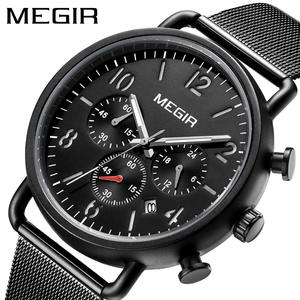Reloj Inteligente Megir 2158 para <span class=keywords><strong>Hombre</strong></span>, Cronógrafo, Luminoso, con Calendario, Cuarzo, Esfera Redonda Grande, Precio de Fábrica al por Mayor - Product Image 5