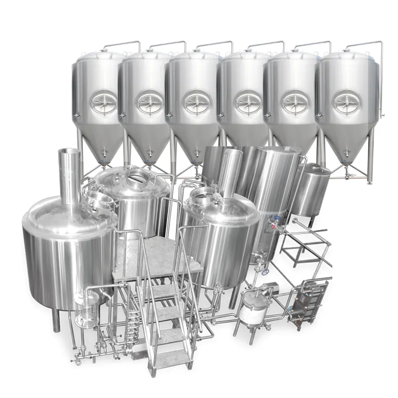 Mikro Pub otel restoran al yapımı bira yapma makinesi kullanılan brewhouse sistemi 3bbl bira ekipmanı satılık