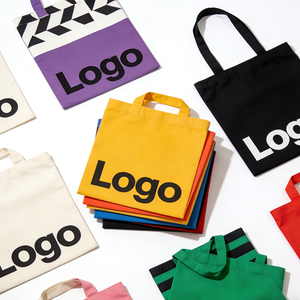 Sac fourre-tout en toile imprimé avec logo, personnalisable en gros pour les cadeaux d'entreprise, kit de bienvenue des employés, cadeau d'appréciation des clients - Product Image 3