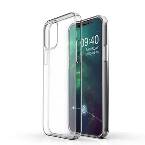 Campione gratuito del telefono mobile custodie e borse trasparente super sottile cassa del telefono delle cellule di copertura posteriore per Il IPhone per Samsung