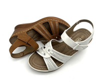 Nouvellement conception OEM logo personnalisé femmes chaussures compensées dames sandales à talons femmes chaussures sandales compensées pour l'été en plein air