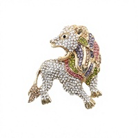 Broche Plaqué Or Rose Rouge pour Femme et Enfant, Motif Oiseau Exquis, Idéale comme Badge de Manteau – Nouveauté Tendance