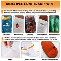 Chaussettes de sport en coton pour hommes OEM, bas de haute qualité, possibilité de personnaliser le logo des chaussettes, chaussettes jacquard à motif