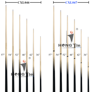 Cây cơ bi-a giá rẻ Hongjie Ramin Wood 550g, cơ bi-a tiết kiệm, phụ kiện bi-a - Product Image 2