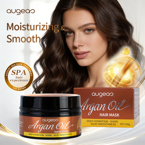 Mascarilla Capilar de <span class=keywords><strong>Aceite</strong></span> de Argán para Reparación del Cabello Seco, Hidratación Profunda y Acondicionamiento, Uso en Salón, Marca Privada - Product Image 3