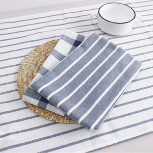 Lot de <span class=keywords><strong>torchons</strong></span> de cuisine Market Home - Serviettes de cuisine en coton texturé - Serviettes de table style nordique - Product Image 4