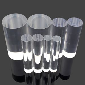 Varillas de Acrílico PMMA Transparente de Color, Barras de Acrílico Sólido con Burbujas para Decoración e Iluminación, Varilla de PC Transparente/Acrílico - Product Image 1