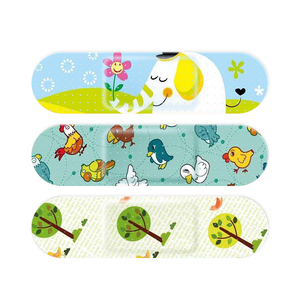 Cartoon <b>Band</b> <b>Aids</b> Breathable Waterproof PE Wound Dressing Adhesive <b>Plasters</b> for Daily Care - Product Image 4
