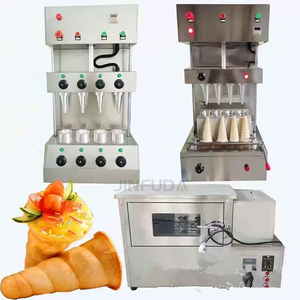 Distributeur automatique commercial de robot de fabricant de pizza fraîche de cône de gaufre - Product Image 2