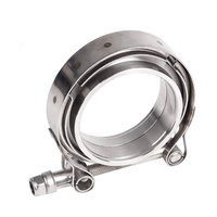 Pièces automobiles Collier de serrage en V à loquet à dégagement rapide en acier inoxydable 304 robuste