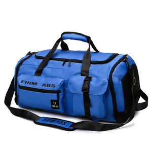 Hot <strong>Trendy</strong> Dual-Use <strong>Duffel</strong> <strong>Bag</strong> with Large Capacity Portable Organizer for Gym Casual Short-Distance Business Travel Storage - Product Image 3