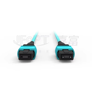 MPO fiber optic Cable với 24 Core OM3 Multimode thấp-loss vá dây cho Internet trung tâm dữ liệu 5 gam Mạng thiết bị truyền thông - Product Image 5