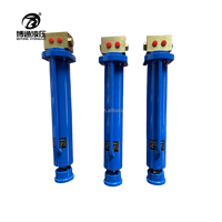 Cylindres hydrauliques télescopiques multi-étages à double effet BOTONG avec moteur à engrenages pour stabilisateurs de véhicules de chantier, origine chinoise