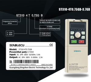 China alta calidad 220V 380V AC 0,75-450KW unidades de frecuencia variable <span class=keywords><strong>convertidor</strong></span> inversor monofásico <span class=keywords><strong>a</strong></span> trifásico - Product Image 6