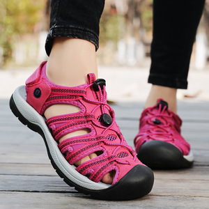 <span class=keywords><strong>Sandales</strong></span> de plage décontractées de grande taille pour femmes, <span class=keywords><strong>chaussures</strong></span> de randonnée antidérapantes pour l'extérieur - Product Image 3