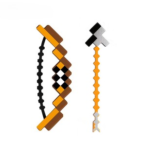 Hot Bán Mini Xách Tay DIY <span class=keywords><strong>Pixel</strong></span> Trò Chơi Bow Và Mũi Tên Đồ Chơi Keychain Trường Túi Mặt Dây Chuyền Cho Trẻ Em Tốt Nhất Đồ Chơi Quà Tặng - Product Image 6