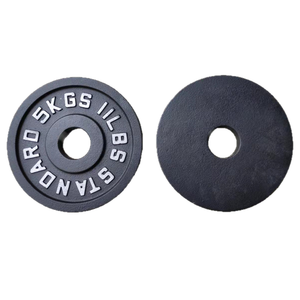 Pelat Beban Besi untuk Latihan Kebugaran, Grosir Pelat Beban Besi Cor 20kg yang Tahan Lama untuk Angkat Berat dan Latihan Powerlifting di Gym - Product Image 5