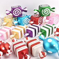 Haute qualité 40CM coloré bonbons pendentif boule de noël arbre ornements pour la décoration intérieure centre commercial supermarché accessoires de beauté