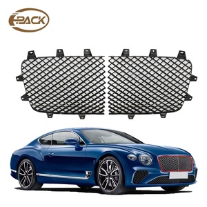 Griglia anteriore (nera) nero per Bentley <span class=keywords><strong>Continental</strong></span> <span class=keywords><strong>GT</strong></span> 2012-2018 supporto OEM 3 w3853683a/684A - Product Image 1