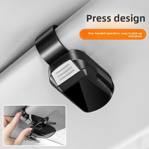 Ewitgo E-O-217 Organizador de Visera para Auto, de Primera Calidad, con Apertura de un Botón, en ABS, para el Interior del Vehículo - Product Image 2
