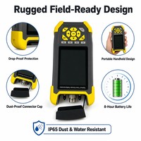 Mini Réflectomètre Optique Temporel (OTDR) 3302SJ Portable SC Monomode FTTH FTTX Testeur de Fibre 1550nm