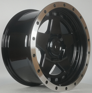 Wielen voor auto's 15 <span class=keywords><strong>16</strong></span> 20 inch velgen lichtmetalen zwart klassiek multispaaks 4x4 groothandel gegoten wielen voor SUV - Product Image 2