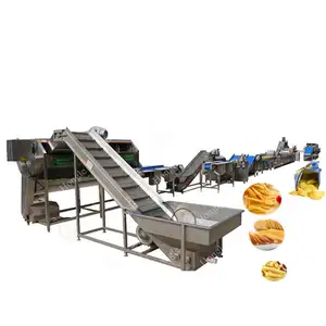 Fried Potatoes Automatic Frozen French Fries Half-Fried Potato Production Line