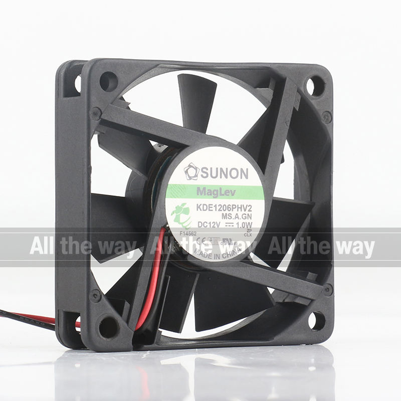 Ventola 60mm 60x60x15 SUNON KDE1206PHS3 12V 1,2W DC Air Fan 6 Cm 2 Fili - Foto 6
