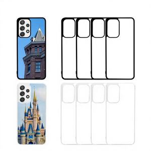 Coque de téléphone en TPU+PC et aluminium pour A33 5G, design de luxe, personnalisable, vente en gros d'usine, pour sublimation 2D - Product Image 1