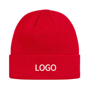 Sombrero de lana tejida para hombre y mujer, gorro de lana de punto Unisex, de diseñador, holgado, con Logo impreso, Jacquard, para invierno - Product Image 6