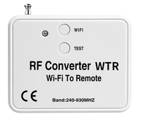 Convertidor RF Inalámbrico Universal WiFi, Interruptor Inteligente de 240-930Mhz, Funciona con la Aplicación Tuya, Control Remoto por Teléfono, Incluye Radio FM