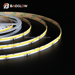 Tiras de LED COB de 360 LED/M, 11W/M, PCB de 10MM, DC 24V, Longitud de Corte de 83MM, 90 CRI, Fabricante de Tiras de LED COB para Interiores - Product Image 5