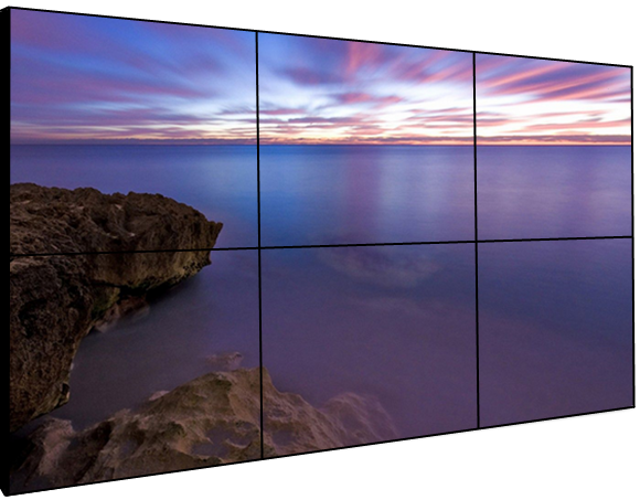 Hot Good Price 46 55 Inch 2x2 2x3 3x3 1.7mm Multi Screen Videowall ultra Narrow Bezel Display Did Lcd Video Wall
