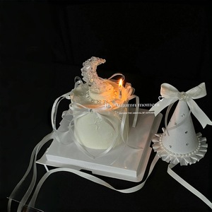 Decoración de Pastel de Luna Transparente de Acrílico con Cuentas, con Diseño de Miel y Dulzura, para Cumpleaños y San Valentín - Product Image 4