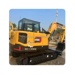 99% nouvelle pelle d'occasion à faibles heures de travail Sany Sy60 Digger Machine Sany Sy75 pelle Sany Sy60c sy75c sy55 à vendre - Product Image 1