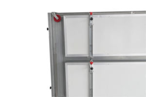 نظام لوحة حائط أوتوماتيكي جديد لباب النفق مع عزل حراري للتحكم في درجة الحرارة في مزارع وبيوت الدواجن - Product Image 3